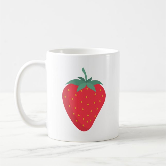 Niedlich Big Strawberry Tasse (Links)