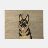 Niedlich Black and Tan German Shepherd Dog