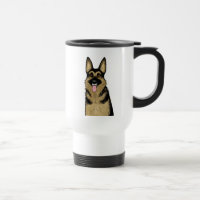 Niedlich Black and Tan German Shepherd Dog