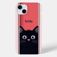Niedlich Black Cat Kitten Moderner Personalisierte