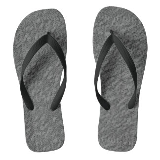 Niedlich Black Gray Modern Woman Flip Flops