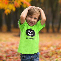 Niedlich Black Pumpkin Individuelle Name Halloween