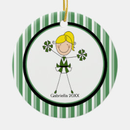 Niedlich Blonde Haaresleiter Weihnachtsschmuck