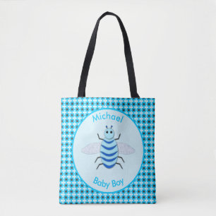 Niedlich Blue Baby Boy Bee Tasche