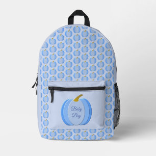 Niedlich Blue Baby Boy Pumpkin Custom Bedruckter Rucksack