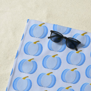Niedlich Blue Baby Boy Pumpkin Gemustert Strandtuch