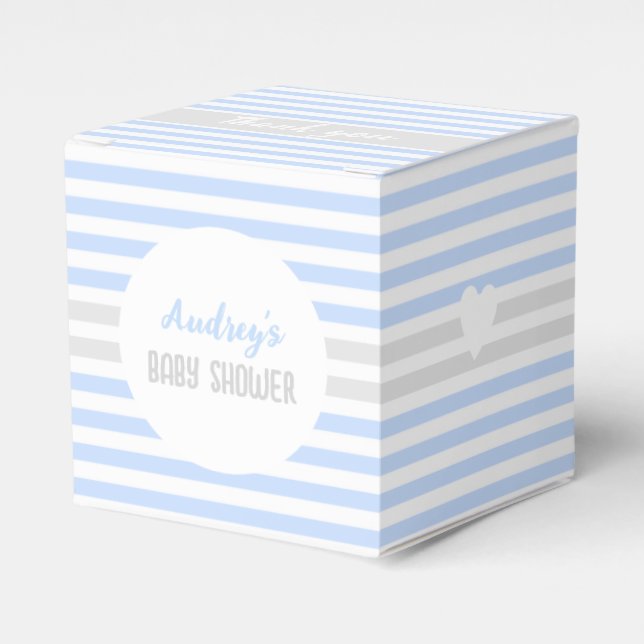 Niedlich Blue Baby Showbox Geschenkschachtel (Vorderseite)