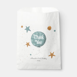 Niedlich Blue Balloon 2. Geburtstag Geschenktütchen