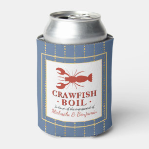 Niedlich Blue Crawfish Boote Party Verlobung Dosenkühler
