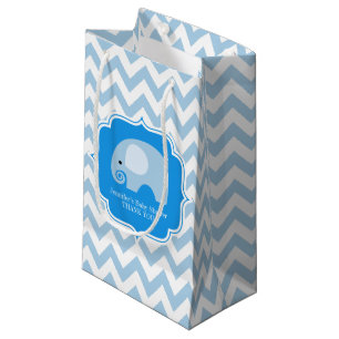 Niedlich Blue Elephant Baby Shower Boy Party Custo Kleine Geschenktüte