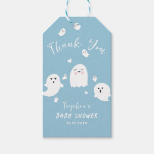 Niedlich Blue Ghost Boy Baby Dusche Geschenkanhänger