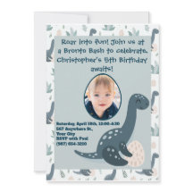 Niedlich Blue Green Dinosaur Benutzerdefiniertes F