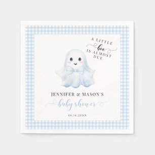 Niedlich Blue Little Boo Ghost Bow Baby Boy Dusche Serviette