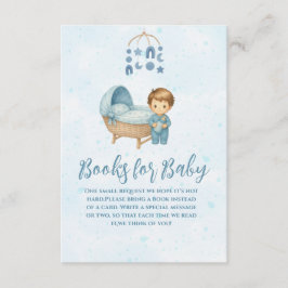 Niedlich Blue Mobile Crib Babybettbücher für Kinde Begleitkarte