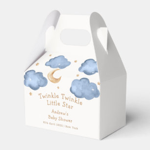 Niedlich Blue Moon Stars Twinkle Twinkle Baby Dusc Geschenkschachtel
