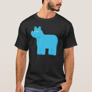 Niedlich Blue Rhino T-Shirt