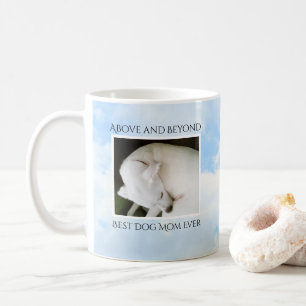 Niedlich Blue Sky Best Hund Mama Ever Foto Kaffeetasse