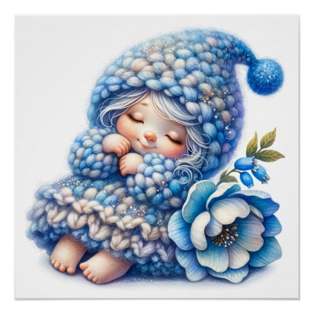 Niedlich Bluebell Fairy Poster (Vorderseite)