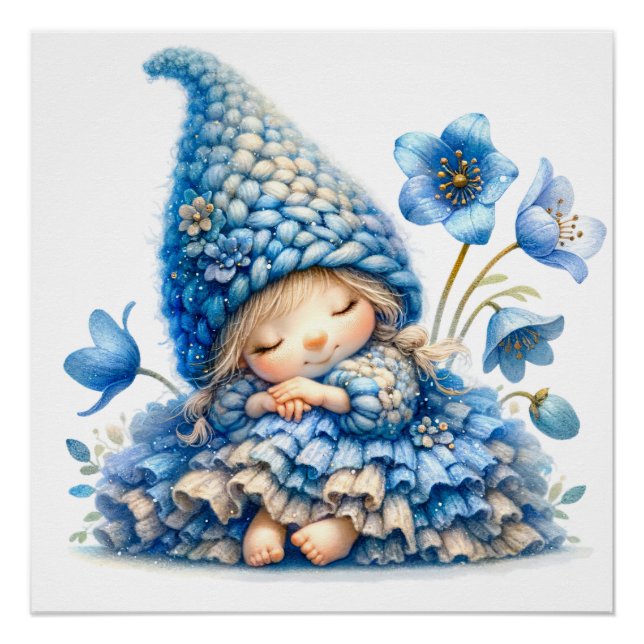 Niedlich Bluebell Fairy Poster (Vorderseite)