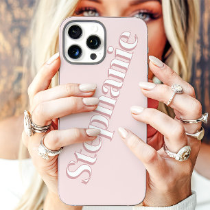 Niedlich Blush Pink Minimalistischer Individuelle iPhone 16 Pro Max Hülle