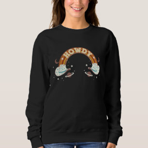 Niedlich Boho Aesthetic Howdy Southern Cowgirl Cou Sweatshirt