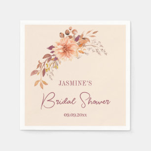 Niedlich Boho Brautparty Paper Napkin Serviette