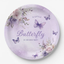 Niedlich Boho Butterfly Aquarell Floral Baby Dusch