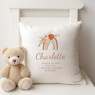 Niedlich Boho Rainbow   Geburtsstunde des Neugebor Kissen