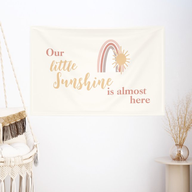 Niedlich Boho Sun und Rainbow Baby Banner (Von Creator hochgeladen)