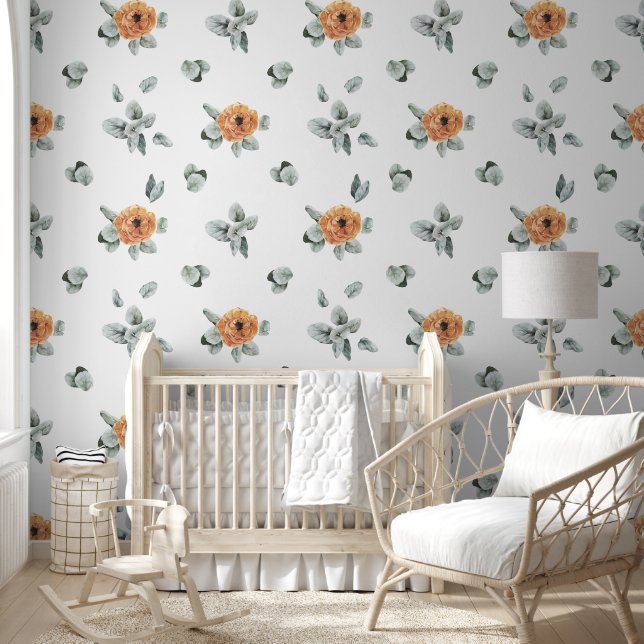 Niedlich Boho Terracotta Kinderzimmer: Tapete (Kinder)