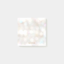 Niedlich Bokeh Personalisiert Post-it Klebezettel