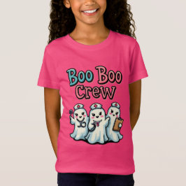 Niedlich Boo Boo Crew Nurse Ghost Halloween T-Shirt