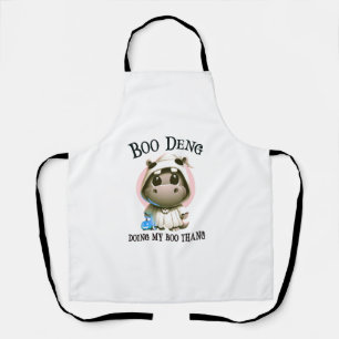 Niedlich BOO DENG Mein Moo Thang Halloween Kostüm  Schürze