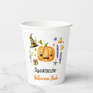 Niedlich Boo Pumpkin Spooktacular Halloween Bash P Pappbecher