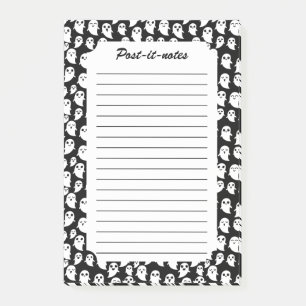 Niedlich Boo Spook Halloween Cartoon Ghost Post-it Klebezettel