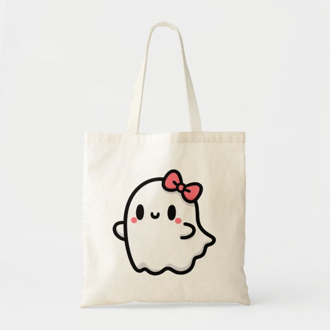 Niedlich Boo Tote Bag Tragetasche (Vorne)