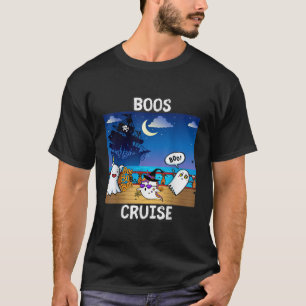 Niedlich Boos Cruise Funny Halloween Party T-Shirt