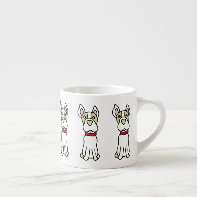 Niedlich Boston Terrier Espressotasse (Rechts)