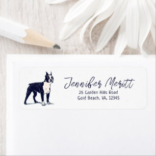 Niedlich Boston Terrier Lover Mama Vater Dog Portr