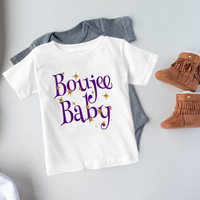 Niedlich Boujee Baby Lila Baby T-shirt (Von Creator hochgeladen)