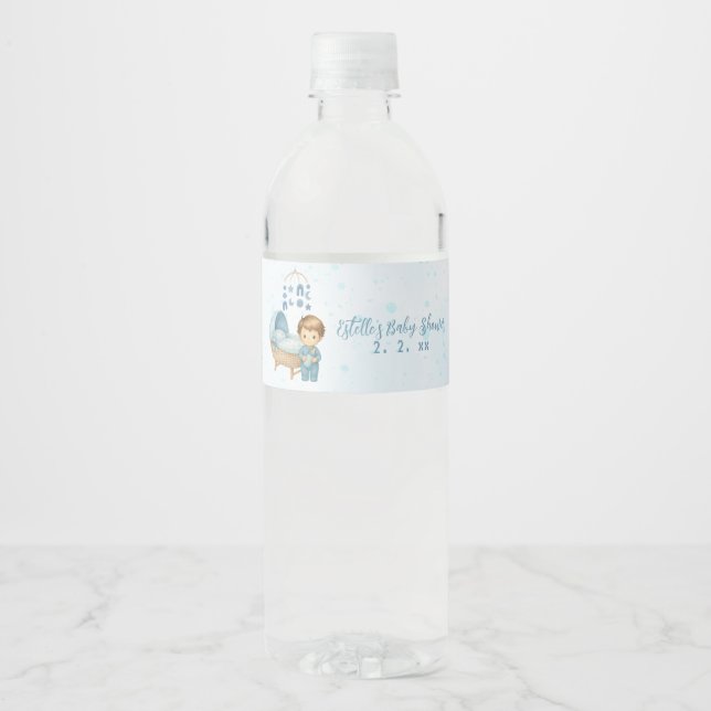 Niedlich Boy Blue Kinderzimmer Baby Dusche (Vorderseite)
