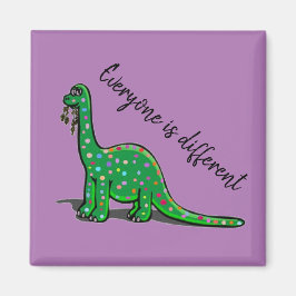 Niedlich Brontosaurus Dinosaur Magnet