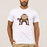 Niedlich-Brown-Affe