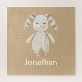 Niedlich Brown Bunny mit Name