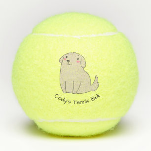 Niedlich Brown Dog Penn Tennis Balls Tennisbälle