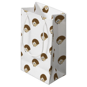 Niedlich Brown Igel Kleine Geschenktüte