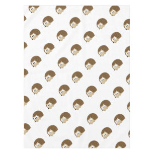 Niedlich Brown Igel Tischdecke