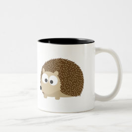 Niedlich Brown Igel Zweifarbige Tasse