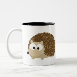 Niedlich Brown Igel Zweifarbige Tasse