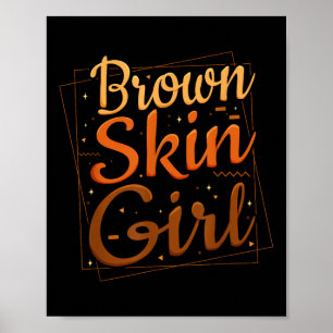 Niedlich Brown Skin Girl - The Restaurant Poster
